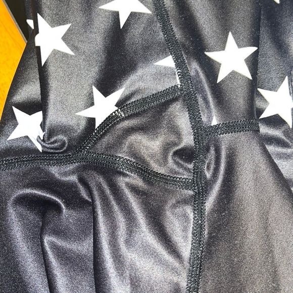 WATTIE INK STARS AND STRIPES LEGGINGS SIZE MEDIUM - Picture 8 of 9